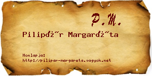 Pilipár Margaréta névjegykártya